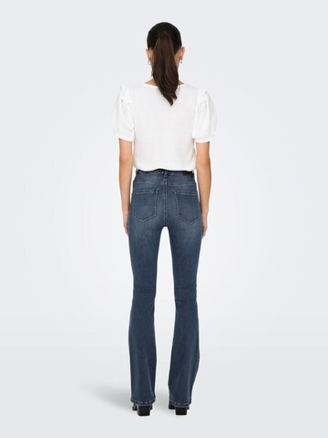 ONLY Flared Jeans 'ONLMila' in Blue