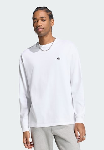 ADIDAS ORIGINALS - Camiseta 'Trefoil Essentials' en blanco: frente