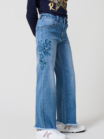 KOROSHI Bő szár Farmer - kék