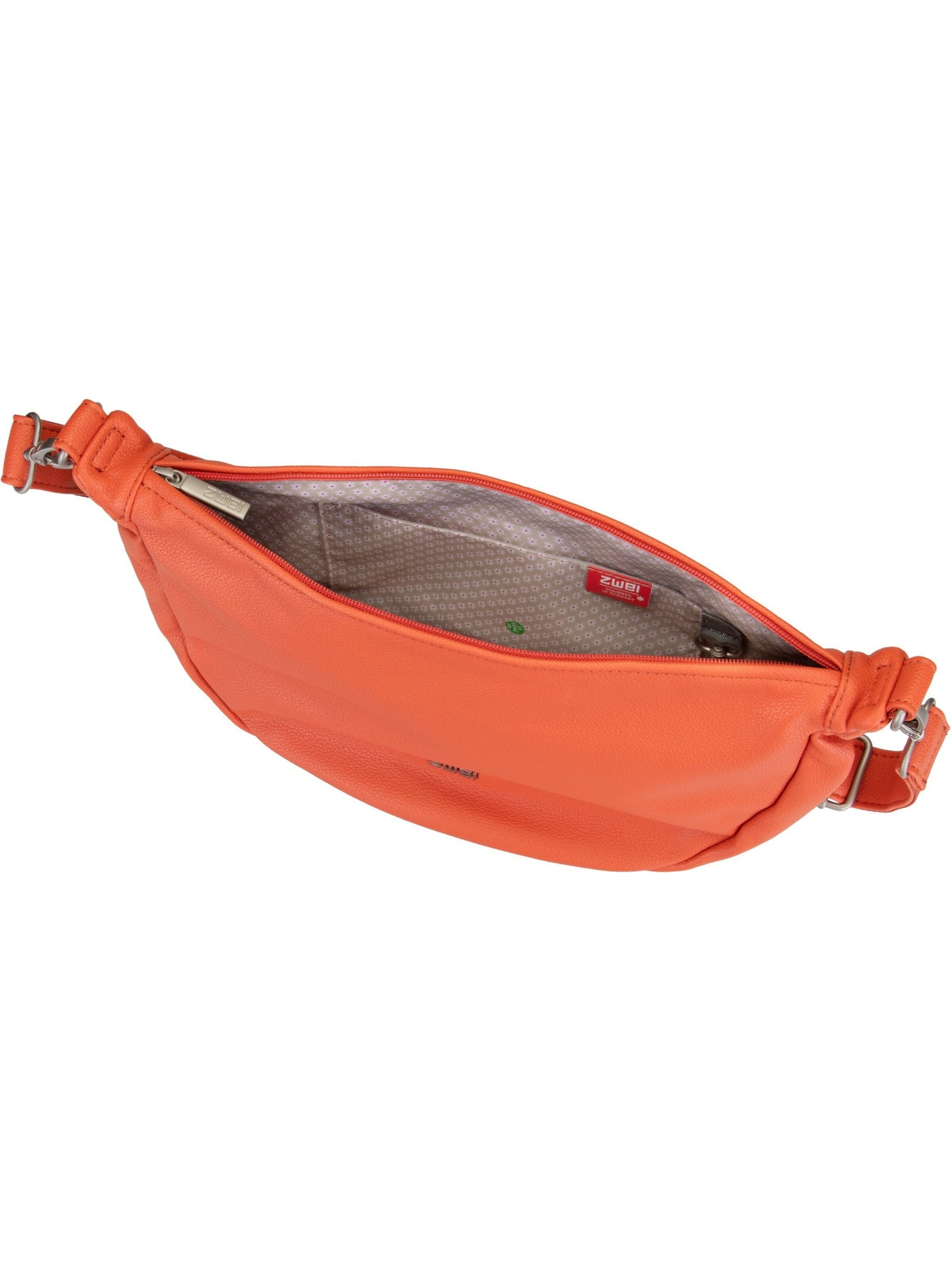 Sac à bandoulière 'Mademoiselle' ZWEI en orange