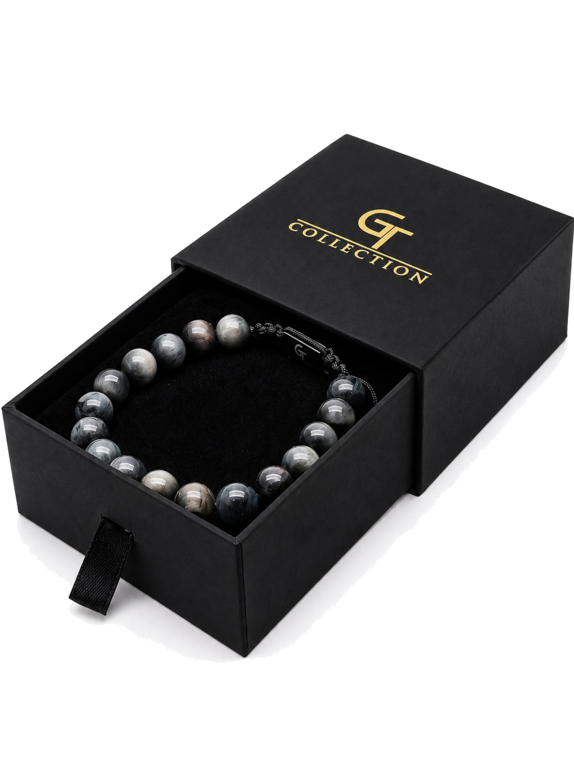 GT Collection Βραχιόλι 'The Confidence Classic' σε γκρι