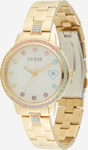 GUESS - Reloj analógico en oro: frente