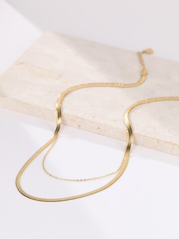 Hey Happiness - Cadena 'Urban Duo' en oro