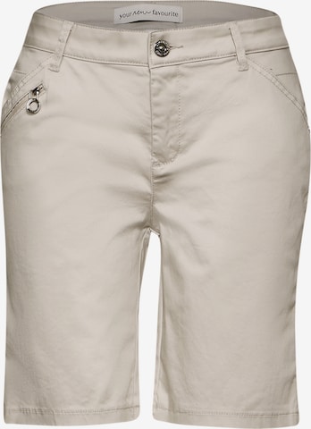 STREET ONE Pants in Beige: front