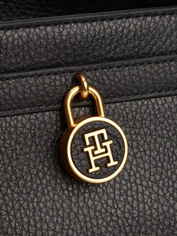 TOMMY HILFIGER Nakupovalna torba | črna barva