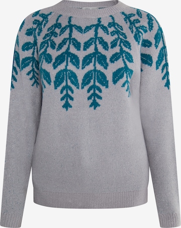 Usha Sweater 'Lurea' in Grey: front