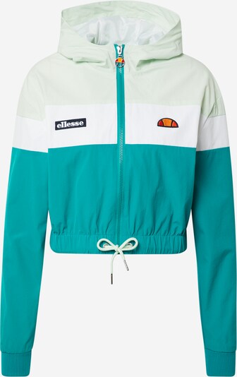 ELLESSE Преходно яке в мента / нефритено зелено / бяло, Преглед на продукта