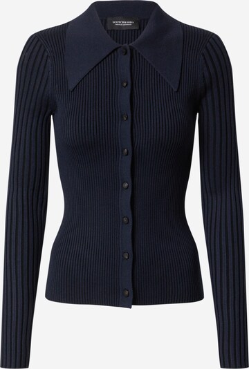 SCOTCH & SODA Strickjacke en bleu marine, Vue avec produit