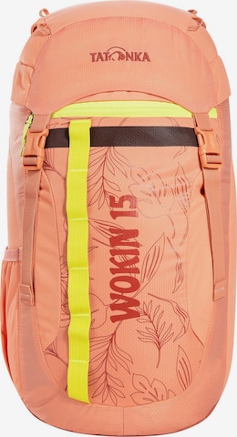 TATONKA Rucksack 'Wokin 15 ' in Orange: predná strana