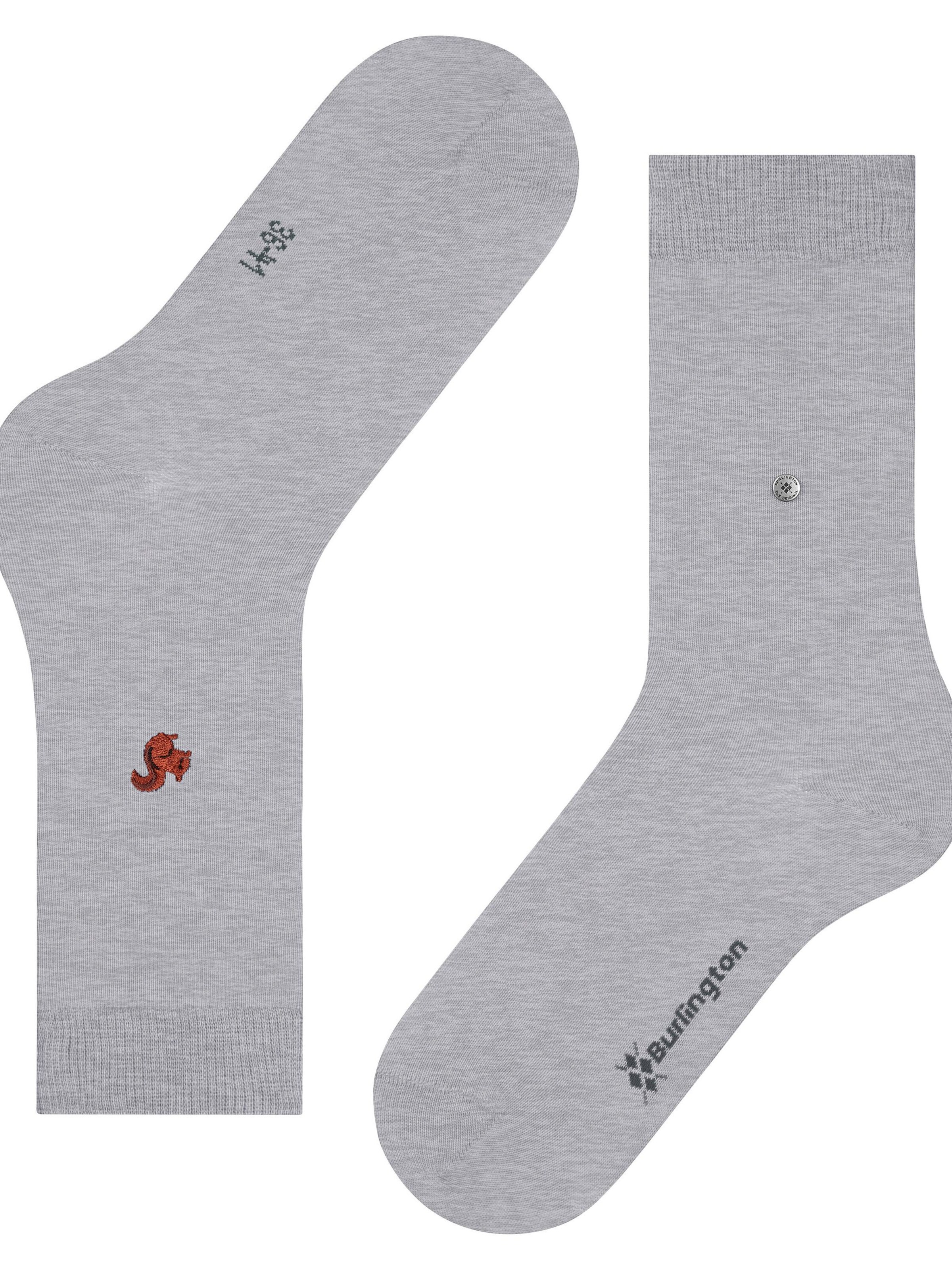 BURLINGTON Socks 'Brit Style' in Grey