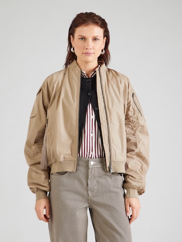 SAVE THE DUCK Демисезонная куртка 'LIL' в Бежевый: спереди