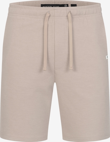 Pantalon chino ' Corwet ' INDICODE JEANS en beige : devant