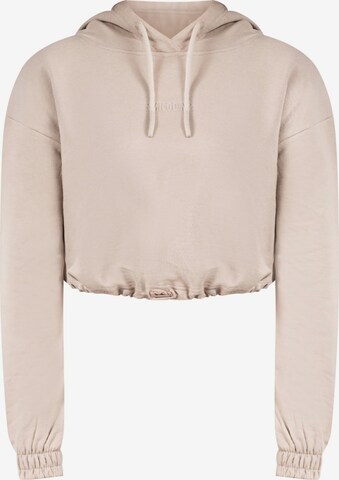 Smilodox Sweatshirt 'Abby' in Beige: front