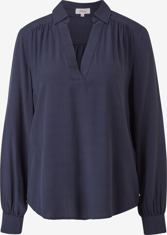 s.Oliver Blouse in Blue: front