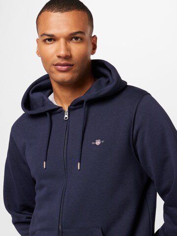 GANT Sweatjacke in Blau