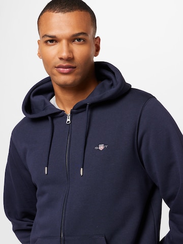 GANT Sweatjacke in Blau