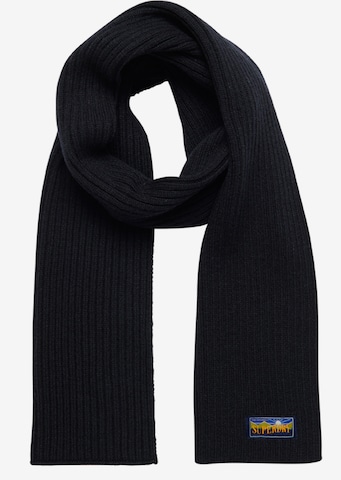 Superdry Scarf ' Radar ' in Blue: front