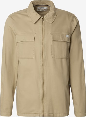 INDICODE JEANS Jacke 'Melaton' in Beige: Vorderseite