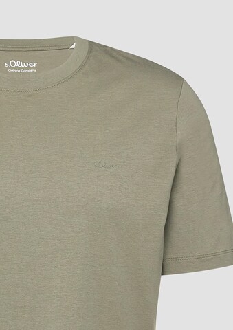 T-Shirt s.Oliver en vert