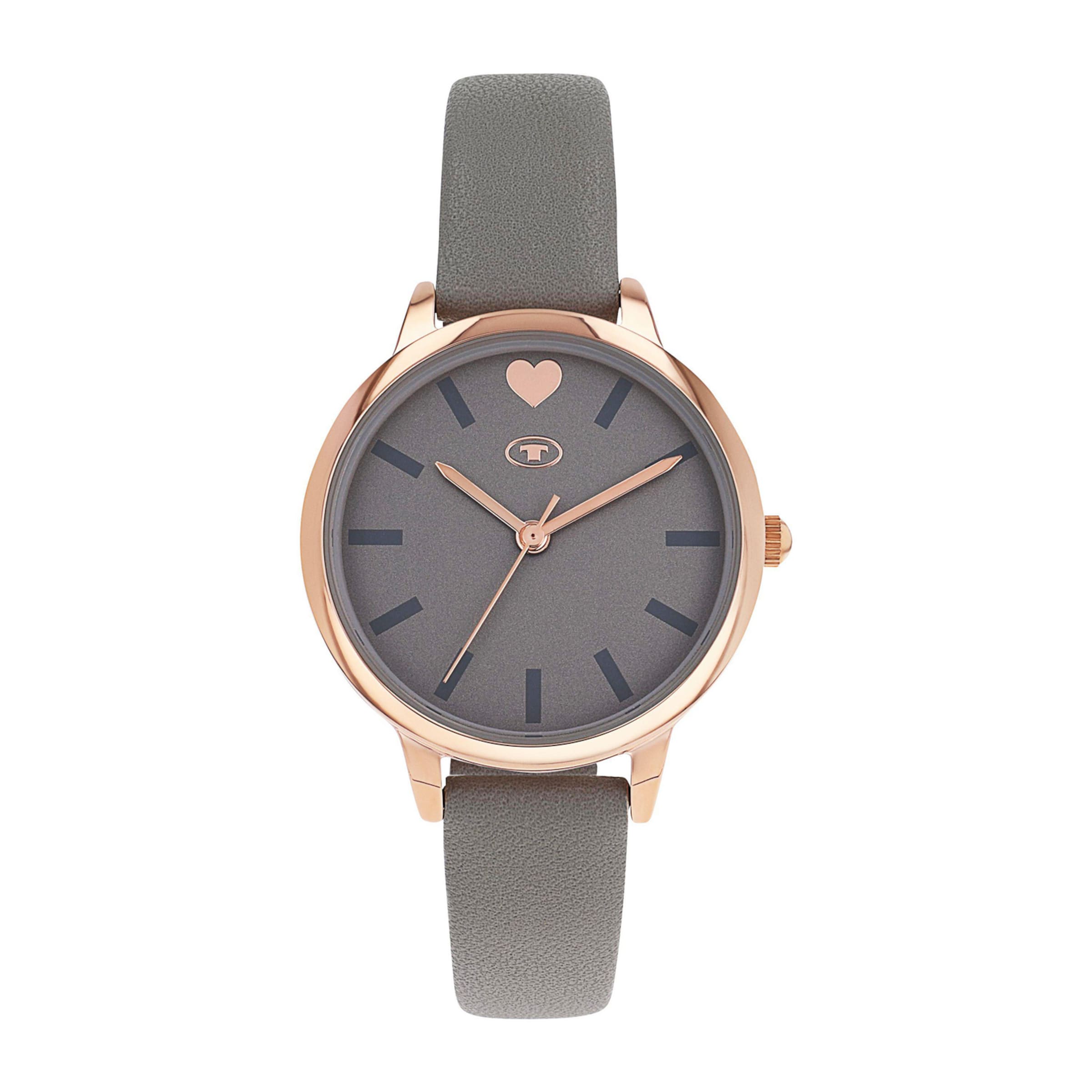 TOM TAILOR Uhr in Grau: Vorderseite