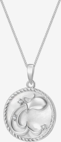 Hey Happiness Ketting 'Aquarius' in Zilver: voorkant