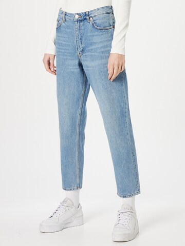 Monki Loosefit Jeans i blå: framsida