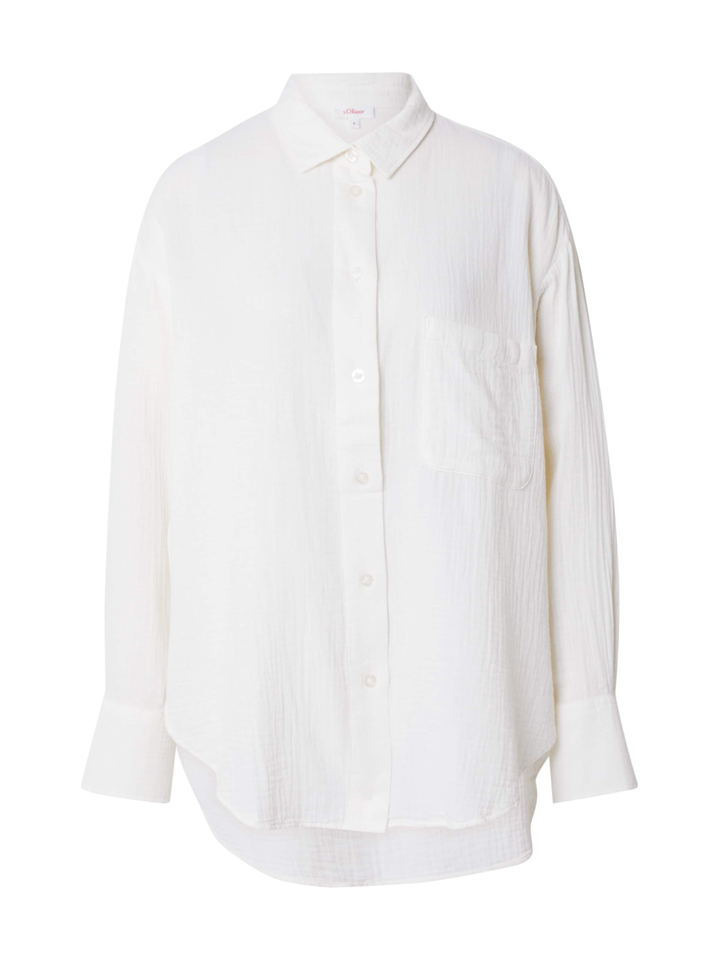 s.Oliver Blouse in Beige: voorkant