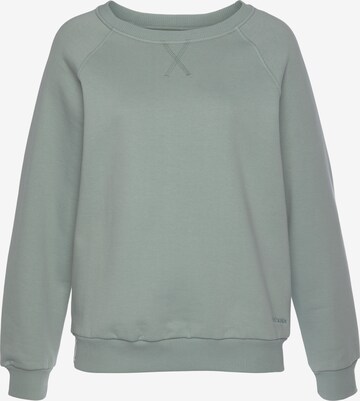 LASCANA Sweatshirt in Grün: predná strana