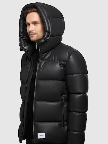 khujo Winterjacke 'Coen' in Schwarz