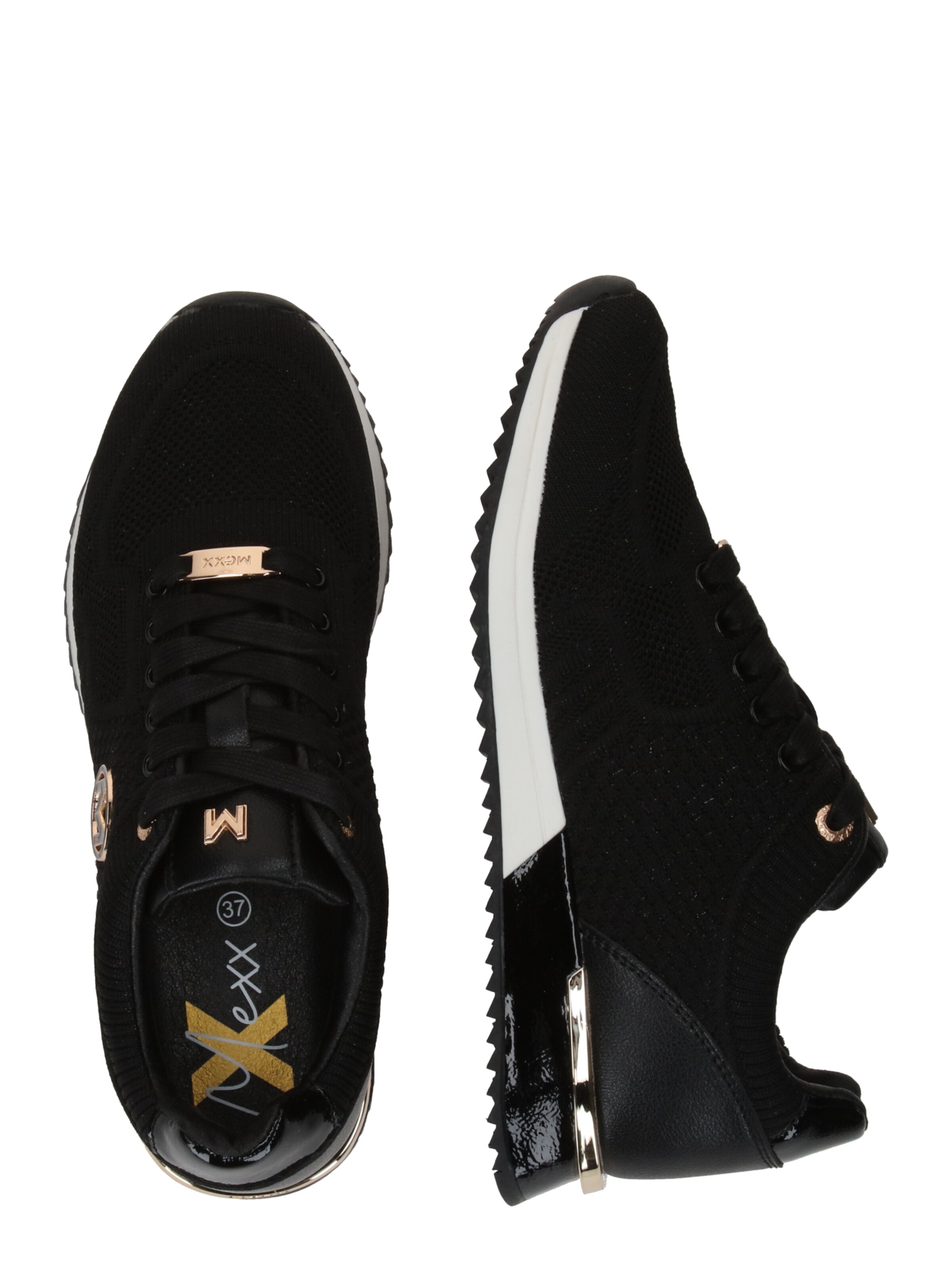 Baskets basses 'ELLEN' MEXX en noir