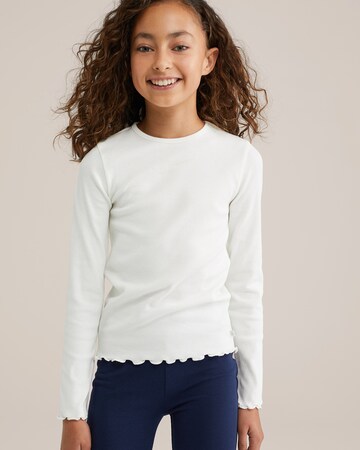 WE Fashion Shirt in White: front