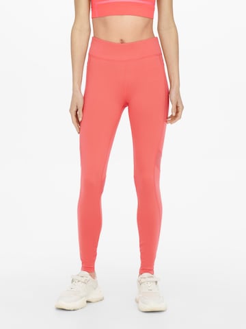 ONLY PLAY Workout Pants 'Camp' in Orange: front