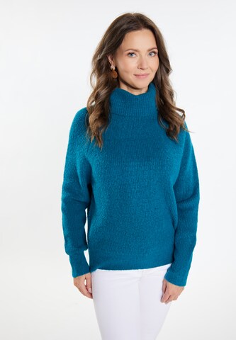 Usha - Jersey en azul: frente