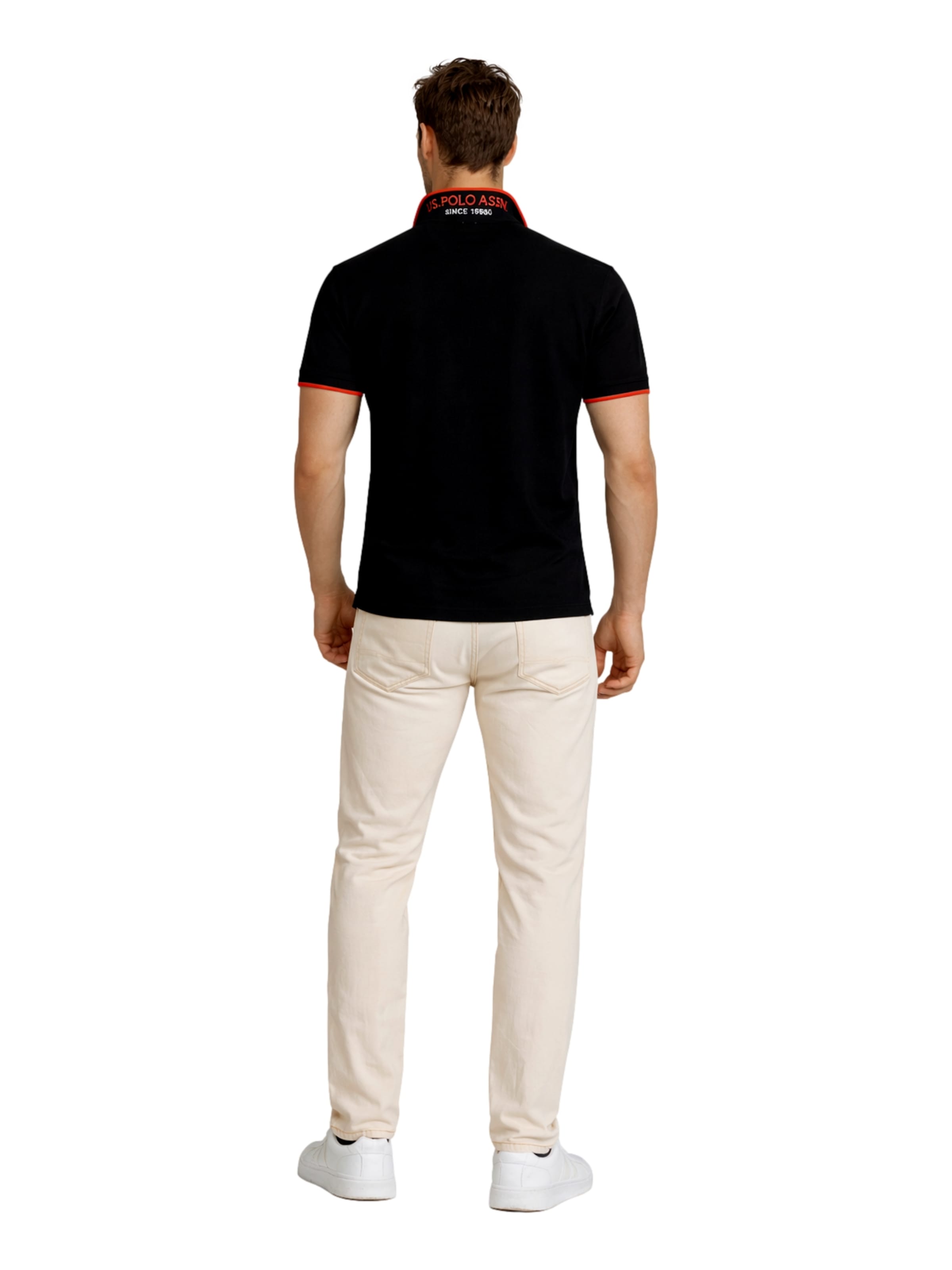 U.S. POLO ASSN. Тениска в черно