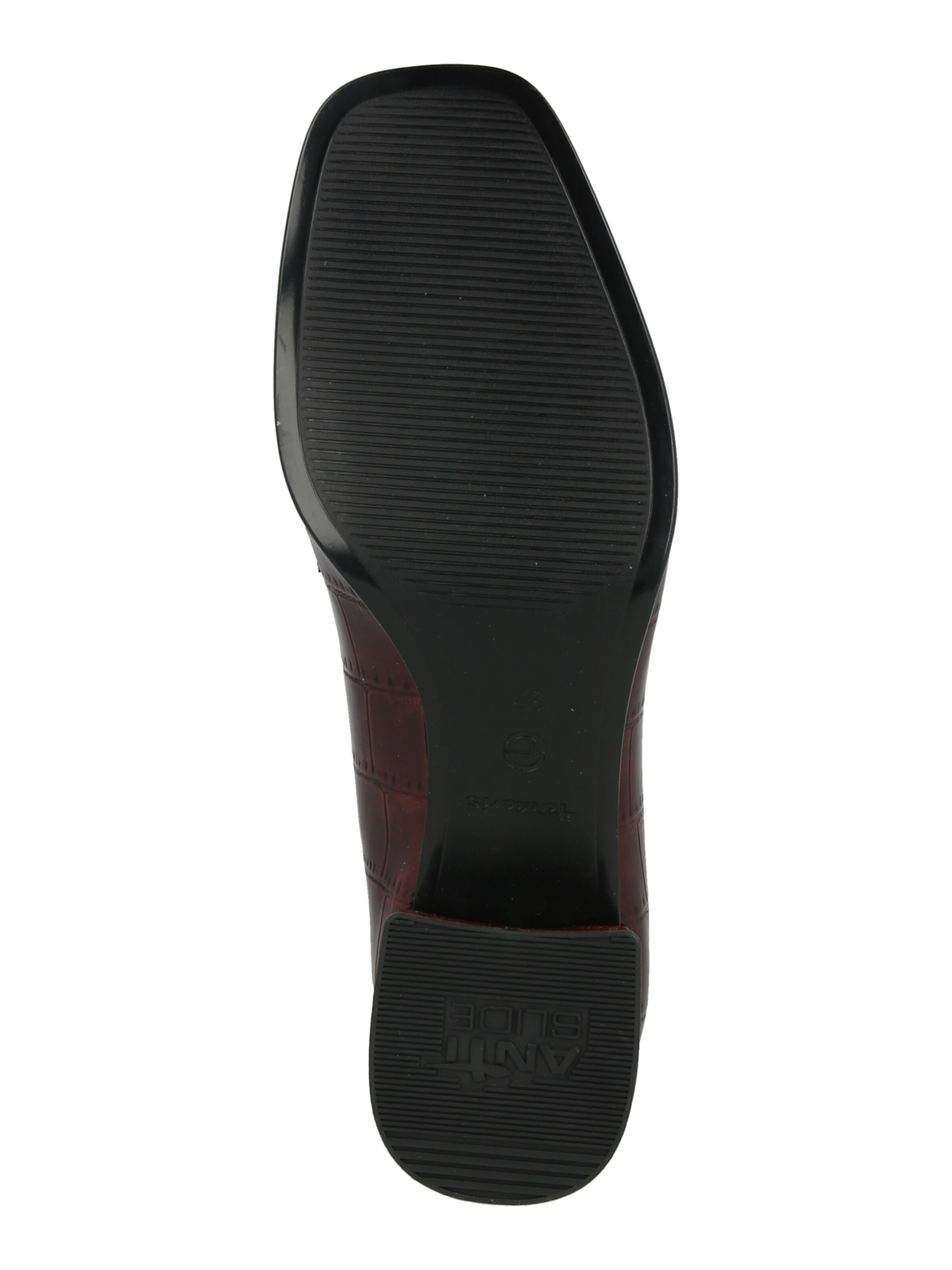 Tamaris - Zapatos con plataforma en rojo