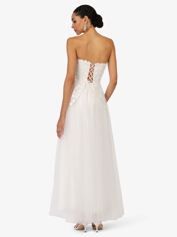 Robe de soirée Kraimod en blanc