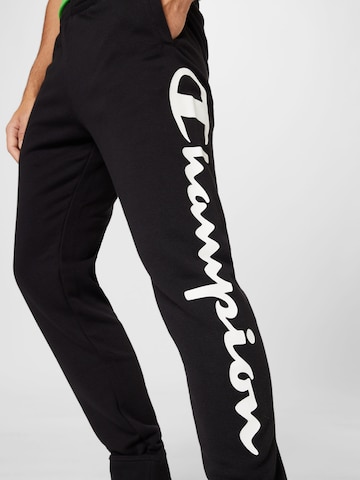 Champion Authentic Athletic Apparel Tapered Pants in Black