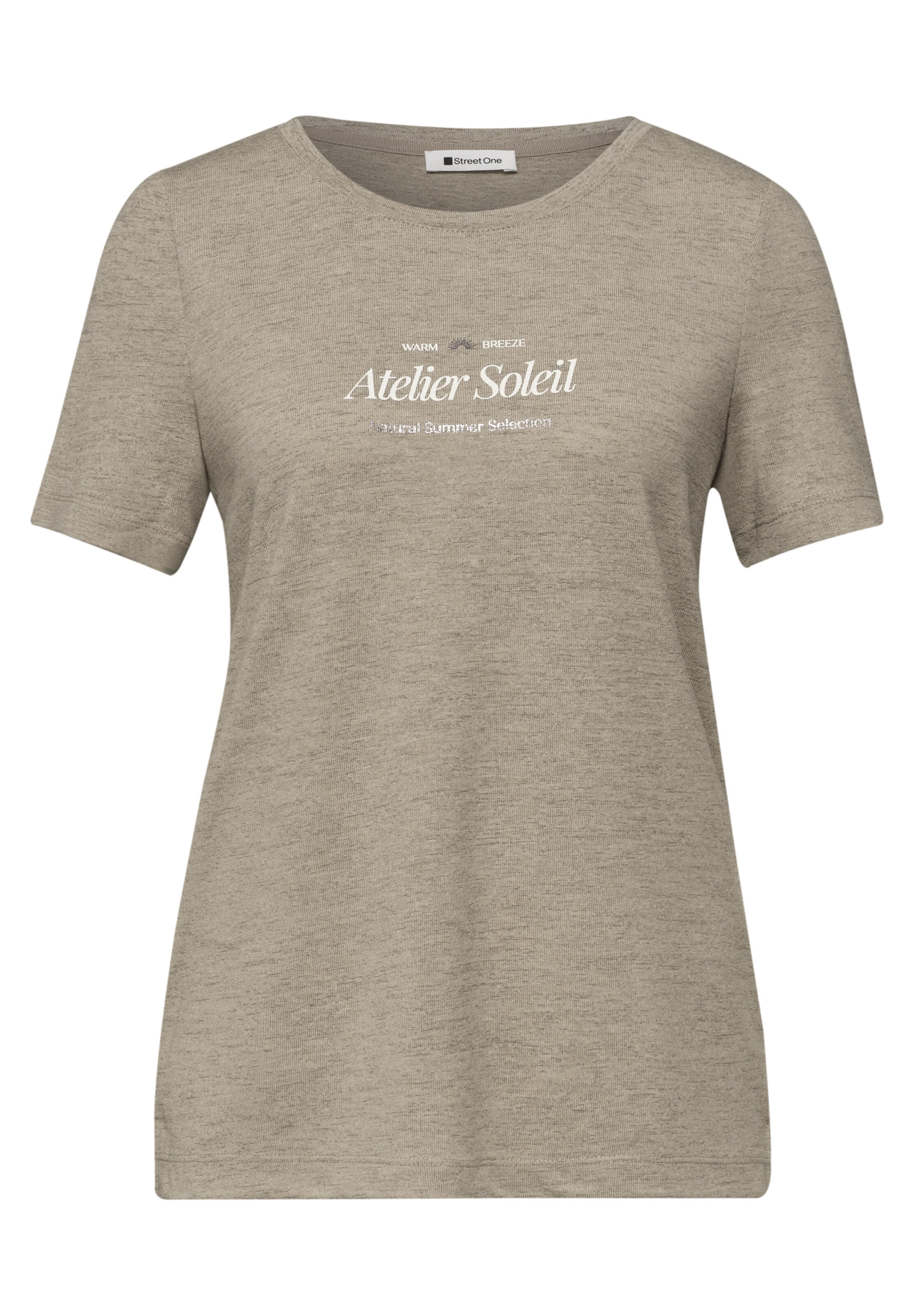 STREET ONE Shirt in Beige: front