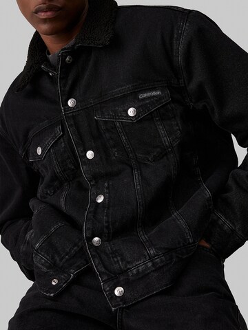 Calvin Klein Jeans Übergangsjacke in Schwarz