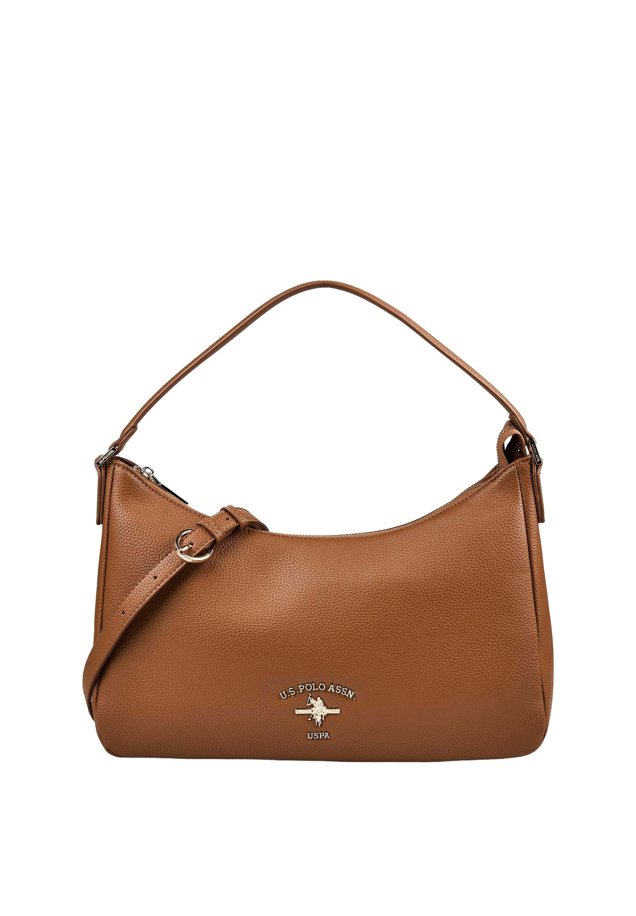 Sac bandoulière 'STANFORD' U.S. POLO ASSN. en marron : devant