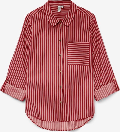 Palaidinė 'VMFANNIE' iš VERO MODA, spalva – tamsiai raudona / balta, Prekių apžvalga