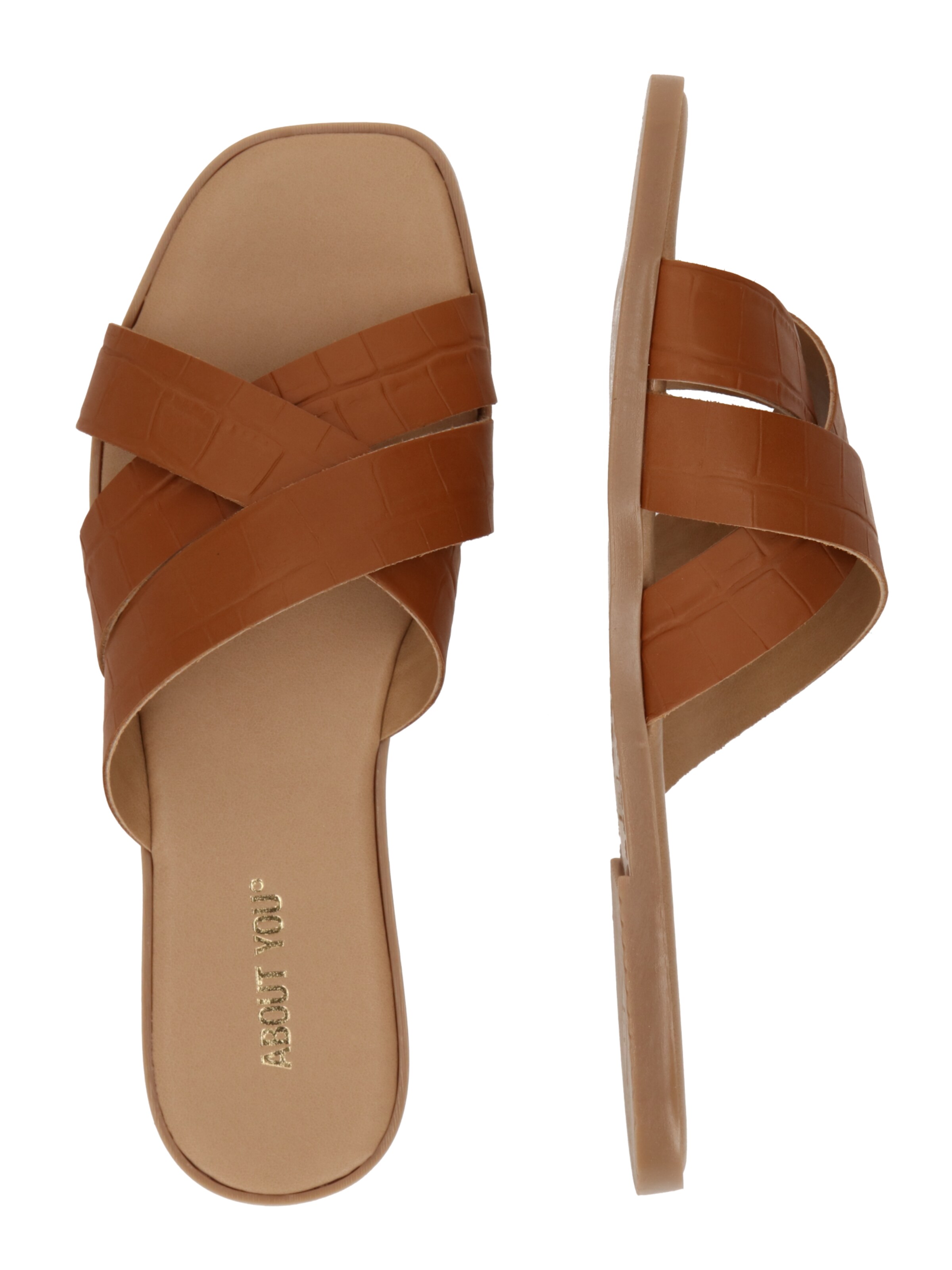 Sandale 'Bella' de la ABOUT YOU pe maro