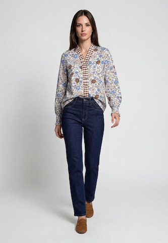 Usha - Blusa em mistura de cores