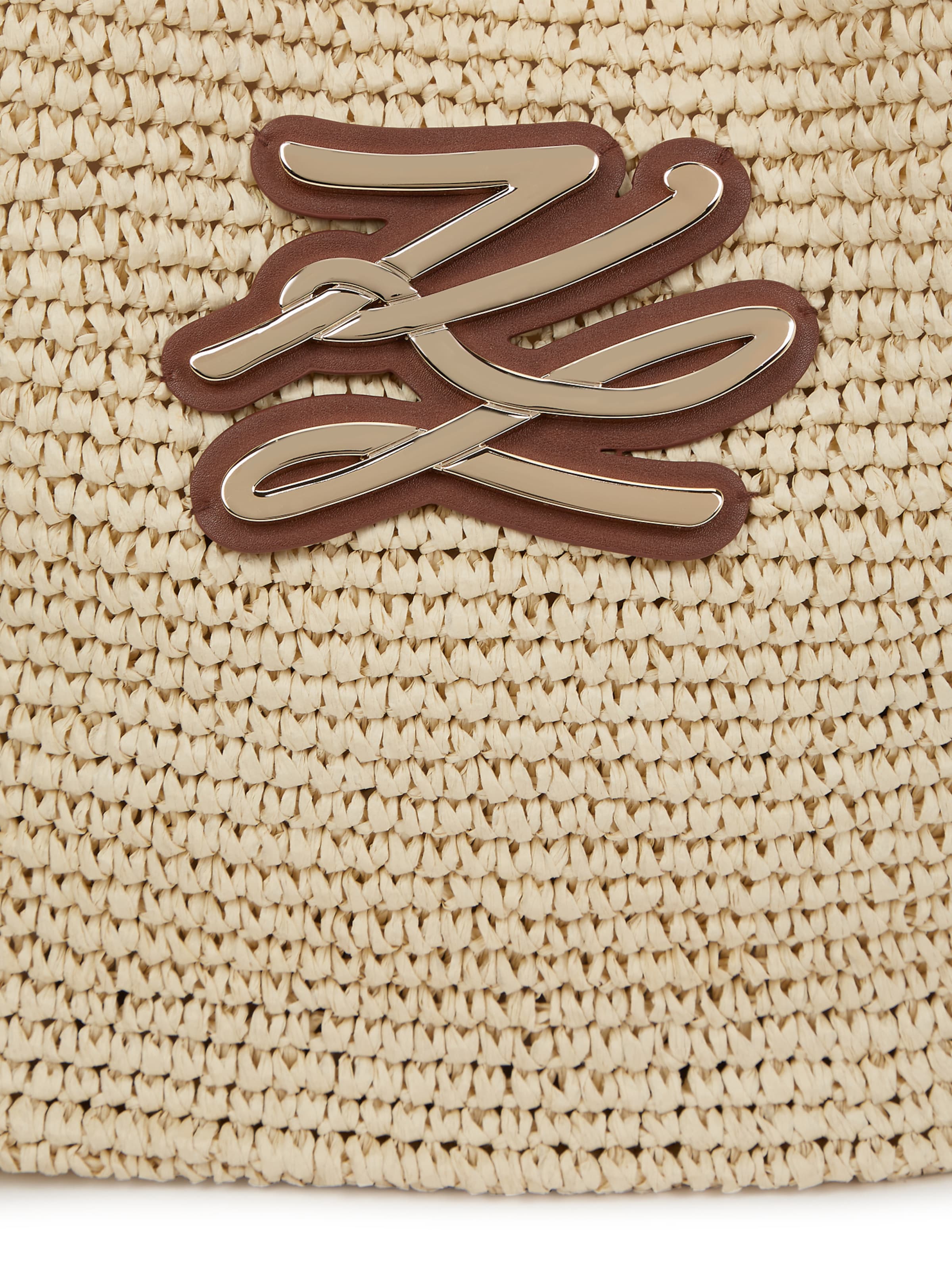 Karl Lagerfeld Τσάντα παραλίας σε μπεζ