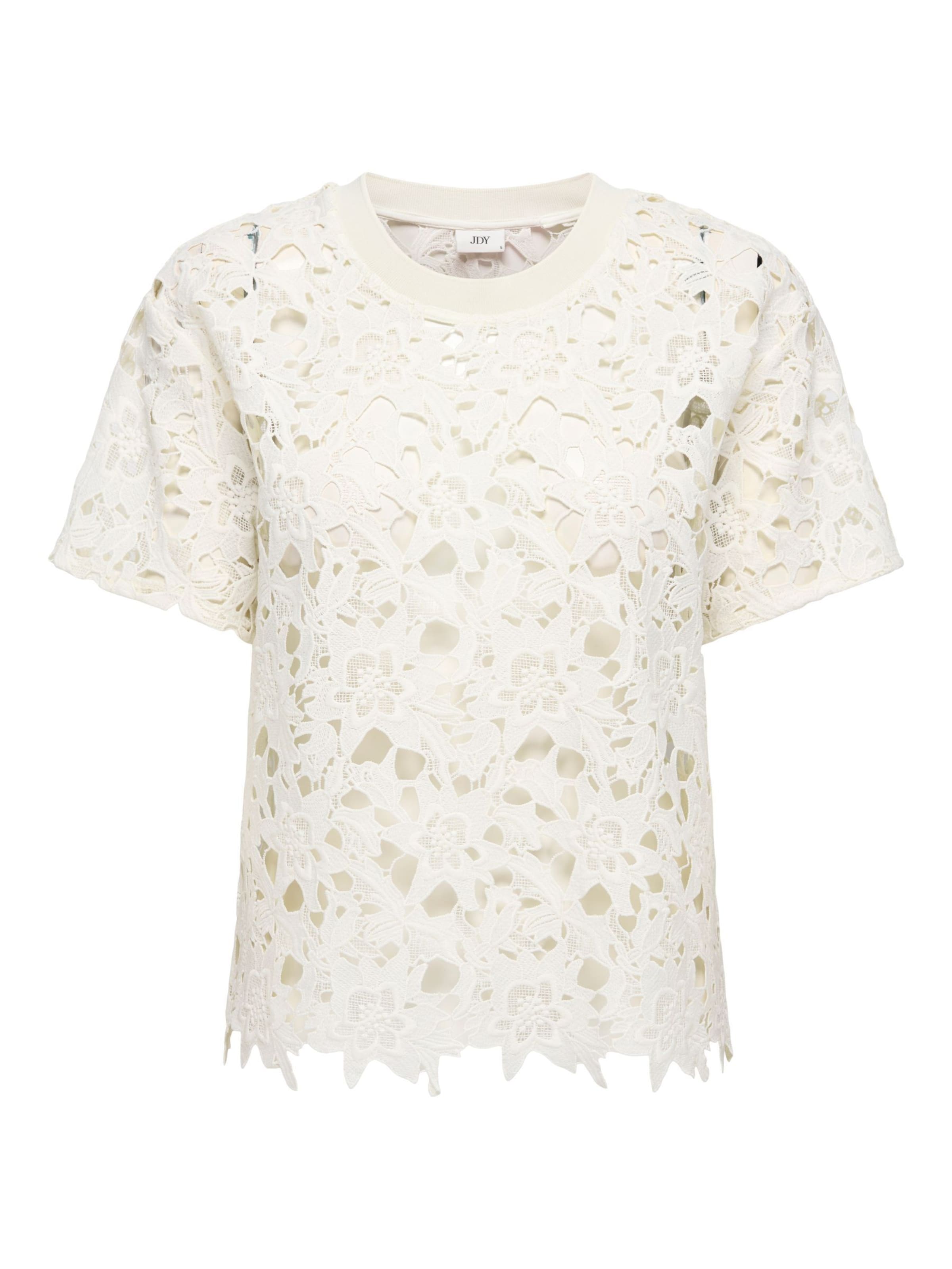 JDY Shirt ' JDYVANYA ' in Wit: voorkant