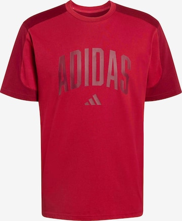 ADIDAS SPORTSWEAR Functioneel shirt 'COLLEGIATE' in Rood: voorkant