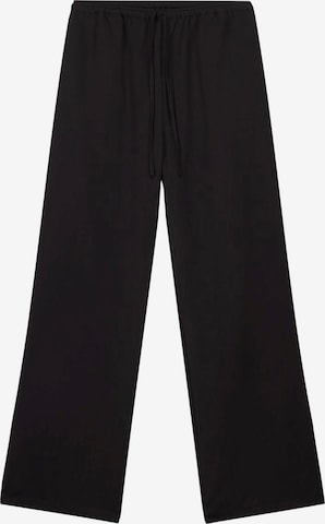 BALMOHK Wide Leg Housut värissä musta: etupuoli