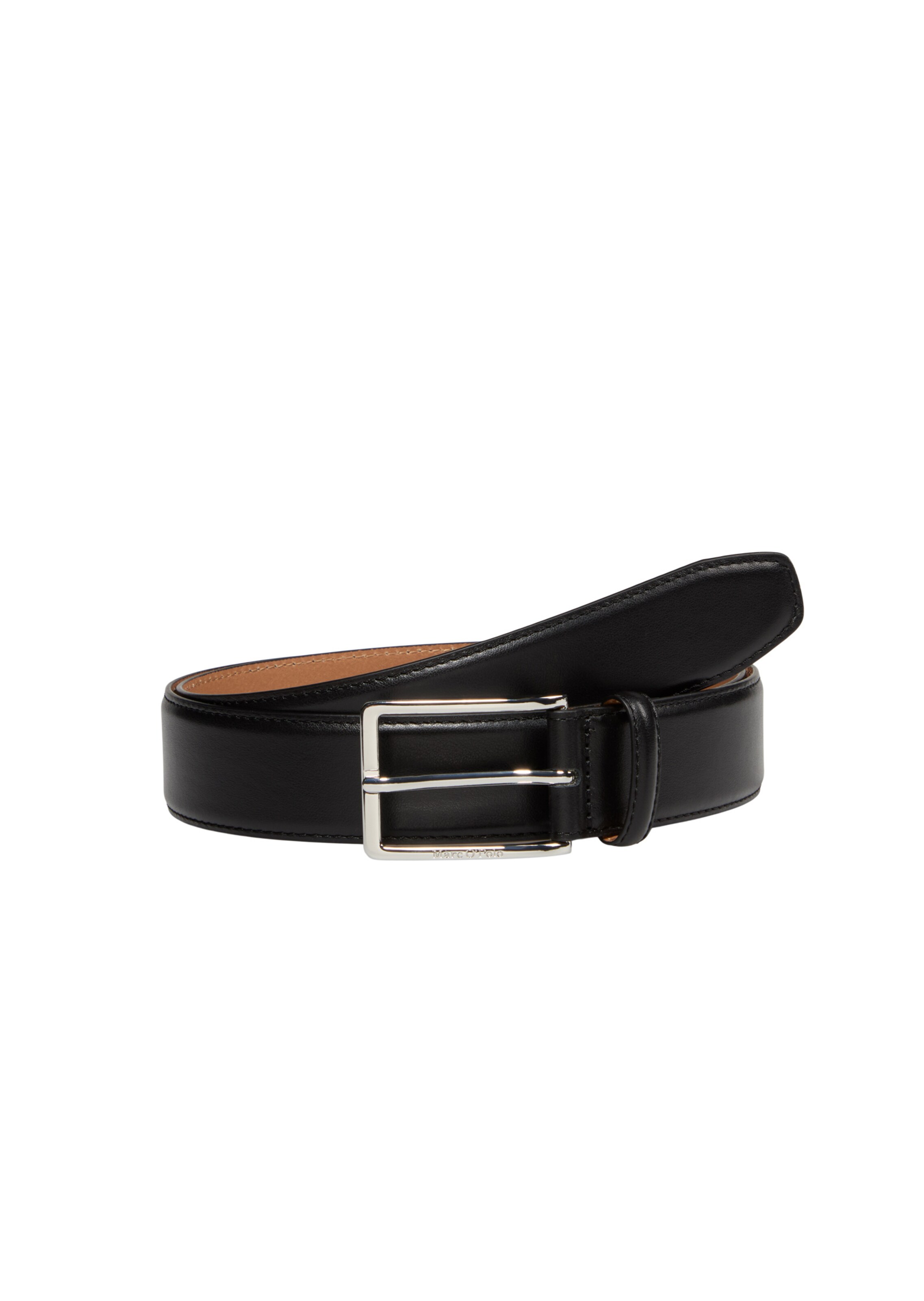Marc O'Polo Gürtel in Schwarz: Vorderseite