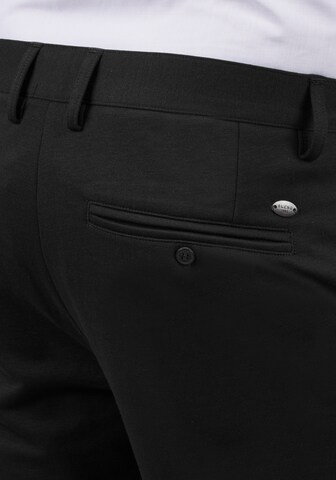 BLEND Regular Chino Pants 'Codie' in Black