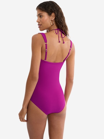 TRIUMPH Badeanzug ' Red Label Summer Twist ' in Pink